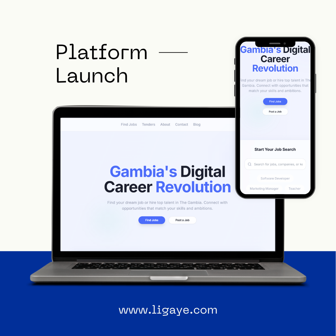 Ligaye Has Launched: A New Era for Job Seekers in The Gambia